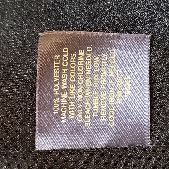 Grey Hooded Jacket with safety reflector straps in back & arms - Picture 3 of 4